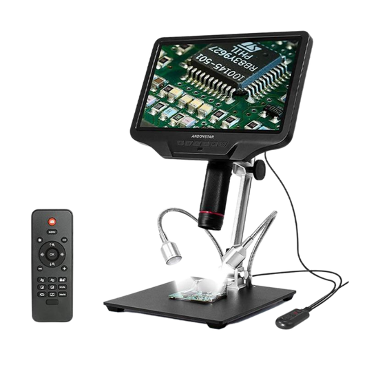 Andonstar AD409 PCB Soldering 10.1 Inch Display HDMI Digital Microscope with IR Remote New - AD409