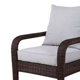 Four Seasons Courtyard Montego Bay Set of 2 Adjustable Patio Chairs w/ Cushions - 396113