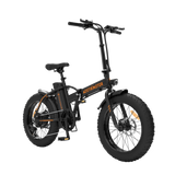 iDeal Aostirmotor A20 Folding Fat Tire 500W 36V Electric Bike - GW-A20-Black-US