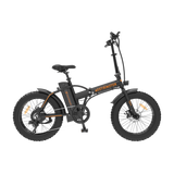 iDeal Aostirmotor A20 Folding Fat Tire 500W 36V Electric Bike - GW-A20-Black-US
