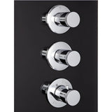 Athena WS141 Steam Shower - WS-141L Black
