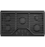 GE APPLIANCES JGP5036DLBB GE(R) 36" Built-In Gas Cooktop with 5 Burners and Dishwasher Safe Grates - JGP5036DLBB-KT
