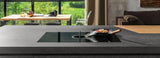 Elica - NIKOLA TESLA SWITCH -  - 36" W x 20 1/4" D x 8 1/4" H, Black Glass - Air Cooking Cooktops - ENS436BL