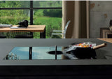 Elica - NIKOLA TESLA SWITCH -  - 36" W x 20 1/4" D x 8 1/4" H, Black Glass - Air Cooking Cooktops - ENS436BL