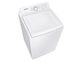 SAMSUNG 4.1 cu. ft. Capacity Top Load Washer with Soft-Close Lid and 8 Washing Cycles in White - WA41A3000AW-KT