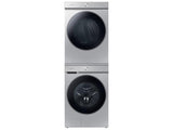 SAMSUNG Bespoke 7.6 cu. ft. Ultra Capacity Electric Dryer with AI Optimal Dry and Super Speed Dry in Silver Steel - DVE53BB8900TA3-KT