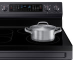 SAMSUNG NE63A6751SG 6.3 cu. ft. Smart Electric Range, Flex Duo™, No-Preheat Air Fry & Griddle, Black Stainless Steel