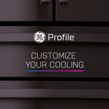 GE PJE23BYWFS Profile 23.2 Cu. Ft. Smart Counter-Depth 4-Door French-Door Refrigerator, Dual-Dispense AutoFill – PJE23BYWFS-KT