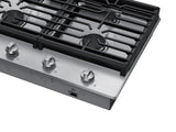 Samsung 30" Gas Cooktop 4 Burners, Cast Iron Grates - NA30R5310FS-KT