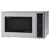 SHARP 1.5 cu. ft. 900W Sharp Stainless Steel Carousel Convection + Microwave Oven - SMC1585BS-KT