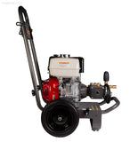 BE Power Equipment 4000 PSI  4.0 GPM Gas Pressure Washer with Honda GX390 Engine and Comet Triplex Pump - PowerGen USA - B4013HABC