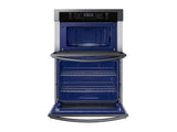 SAMSUNG  30" Smart Microwave Combination Wall Oven in Black Stainless Steel - NQ70T5511DG-KT