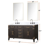 Laurel 60" x 22" Double Bath Vanity - Backyard Provider