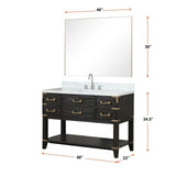 Norwalk 48" x 22" Single Bath Vanity - Backyard Provider