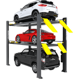 U.S Industrial BendPak HD-973PX Tri-Level Parking Lift 9K & 7K Capacity, Extended, High, SPECIAL ORDER - 5175267