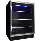 Danby - 5.3 Integrated Beverage Center, 138 Cans &amp; 6 Wine Bottles - SBC057D1BSS