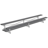 Bleacher - 15 ft. (2 Row - Single Foot Plank) - Tip & Roll (Powder Coated)