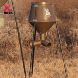 Boss Buck 200 Pound Gravity Fed Tripod Corn and Protein Pellet Feeder (2 Pack) - 216000
