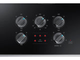 SAMSUNG 36" Smart Electric Cooktop in Stainless Steel - NZ36K6430RS-KT