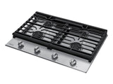 Samsung 30" Gas Cooktop 4 Burners, Cast Iron Grates - NA30R5310FS-KT