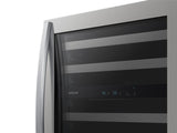 SAMSUNG 51-Bottle Capacity Wine Cooler in Stainless Steel - RW51TS338SR-KT