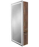 Pibbs Lumina LED Dimmable Mirror with Server Pibbs - 9110-SER02