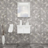 Casa Mare Aspe 32 Glossy White Vanity Ceramic Sink Combo - Aspe80GW-32-MSC-S