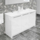 Casa Mare Benna 63 Glossy White Vanity Double Sink Combo - Benna160GW-63-S