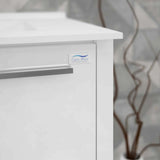 Casa Mare Benna 63 Glossy White Vanity Double Sink Combo - Benna160GW-63-S