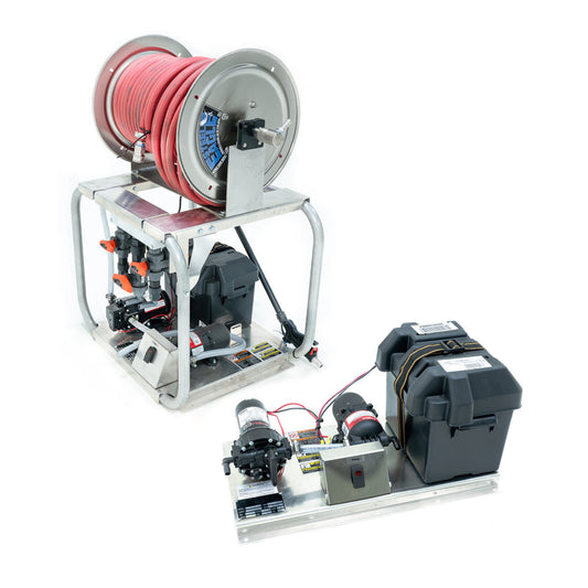 CleanFreak 12V Softwash System, 100 PSI, 5.3 GPM, Remco Pump – WET-ASW-0008