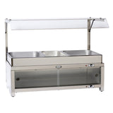 Cadco CMLB-CSG Buffet Warming Cabinet - CDCMLBCSG