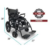 iDeal ComfyGO 6011 Folding Electric Wheelchair - 6011R