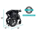 iDeal ComfyGO 6011 Folding Electric Wheelchair - 6011R