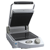 Cadco CPG-10 13" Ribbed-Top Single Panini Grill - CDCPG10
