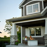 The Outdoor GreatRoom Outdoor GreatRoom: Alcott Rectangular Gas Fire Pit Table - ALC-1224