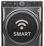 GE 5.0 cu. ft. Smart Front Load Washer w/ SmartDispense & OdorBlock - GFW655SSVWW-KT