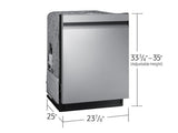 SAMSUNG DW80CG5450SR AutoRelease Smart 46dBA Dishwasher with StormWash(TM) in Stainless Steel - DW80CG5450SR-KT