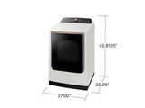 SAMSUNG 7.4 CF SMART ELECTRIC DRYER W STEAM SANITIZE+ - DVE55A7300E-KT
