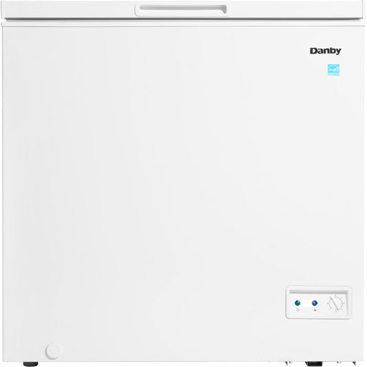 Danby - 7 Cuft Chest Freezer, 1 Basket, Up Front Temp Control - Chest - DCF070A6WM