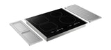Sharp 24 in. Induction Cooktop with Side Accessories - SCH2443GB-KT