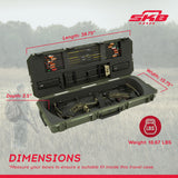 SKB Cases iSeries 4214 Hard Exterior Parallel Limb Bow Case, Green - 215404