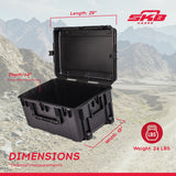 SKB Cases iSeries 291814 Waterproof UV Resistant Utility Military Case, Black - 139823