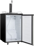 Danby - 5.4 CuFt. Beer Keg Cooler, Holds Full Size Keg, Worktop - DKC054A1BSLDB