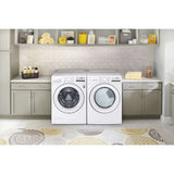 LG 27 In. 7.4-Cu. Ft. Ultra-Large Capacity Gas Dryer in White (DLG3401W)