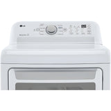LG 7.3-Cu. Ft. Ultra Large Capacity Gas Dryer with Sensor Dry Technology (DLG7151W)