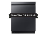 SAMSUNG AutoRelease Smart 46dBA Dishwasher with StormWash(TM) in Matte Black Steel - DW80CG5450MT-KT
