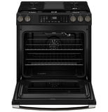 GE APPLIANCES GGS600AVDS GE(R) 30" Slide-In Front-Control Convection Gas Range with No Preheat Air Fry and EasyWash(TM) Oven Tray - GGS600AVDS-KT