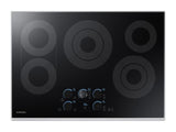 SAMSUNG 30" Smart Electric Cooktop with Sync Elements in Stainless Steel - NZ30K7570RS-KT
