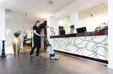 Advance SC100 12" Upright Cylindrical Floor Scrubber - 107408120