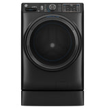 GE Appliances 5.0 cu. ft. Smart Front Load Washer, Steam, UltraFresh Vent, OdorBlock, Sanitize + Allergen - GFW655SPVDS-KT